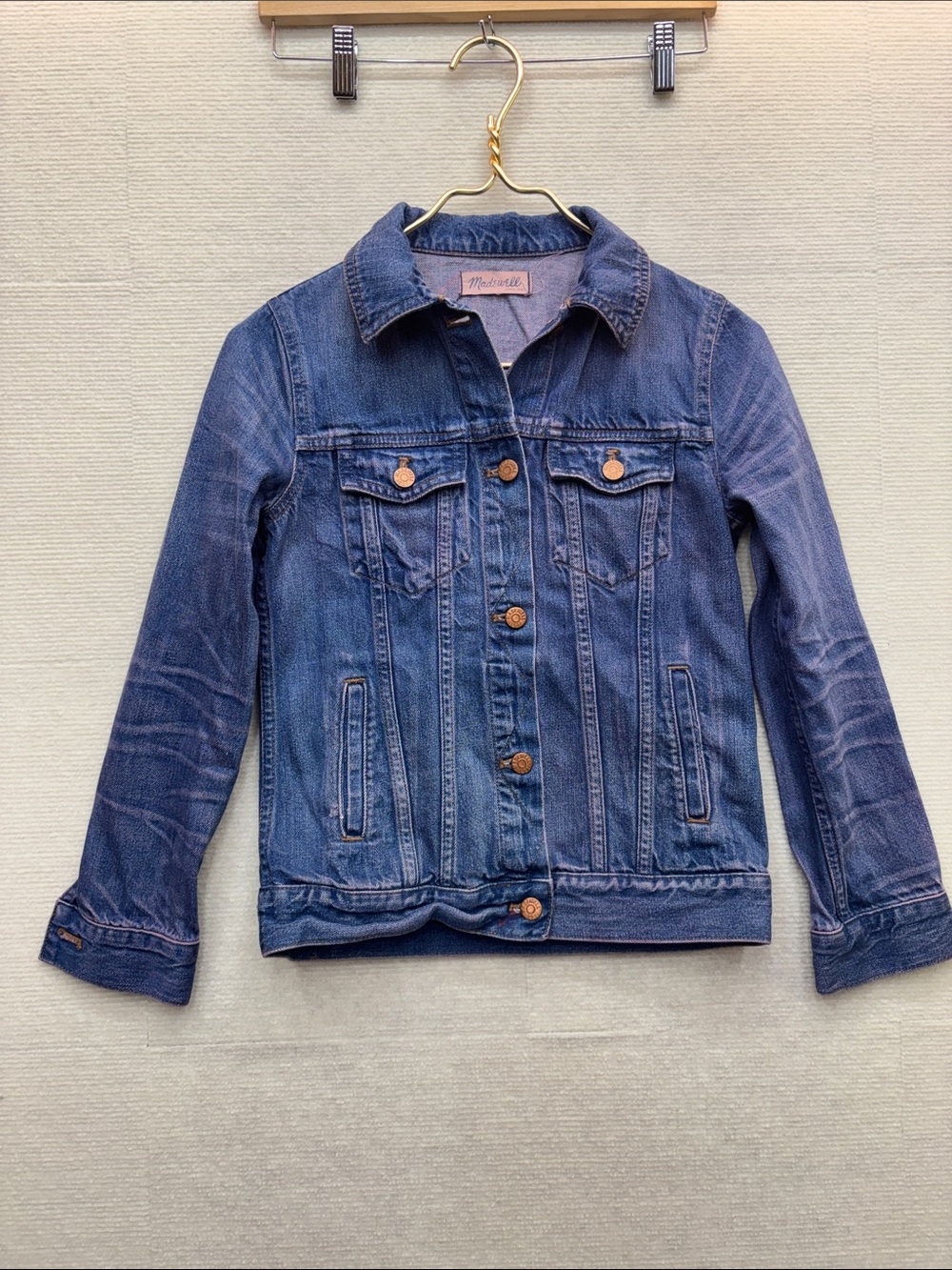 Madewell Denim jean Jacket  - Blue